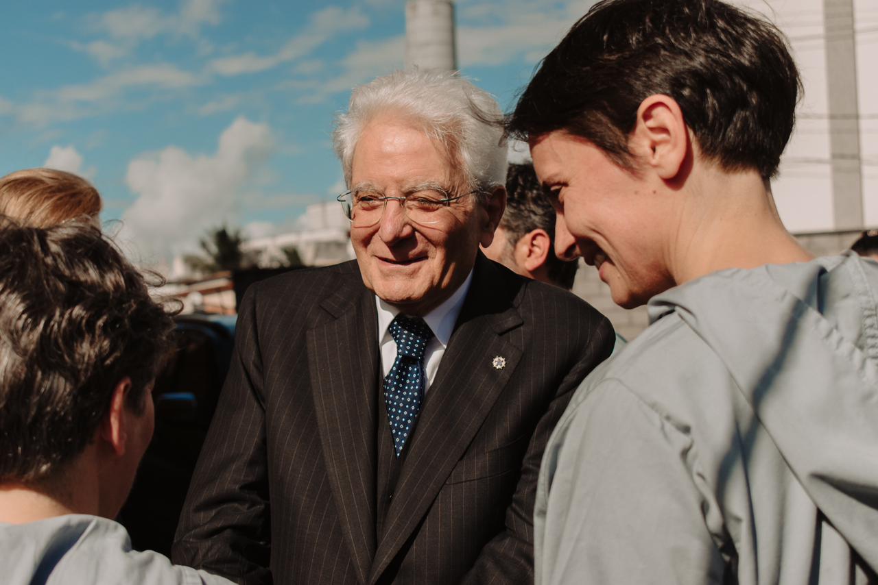 Besuch des Präsidenten der Italienischen Republik