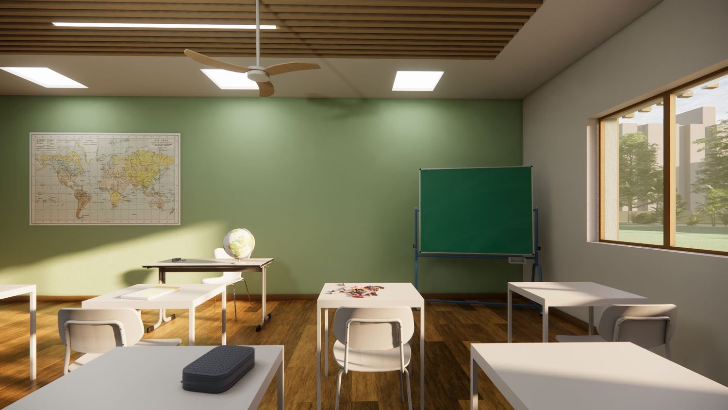 Visualisierung der Schule 4